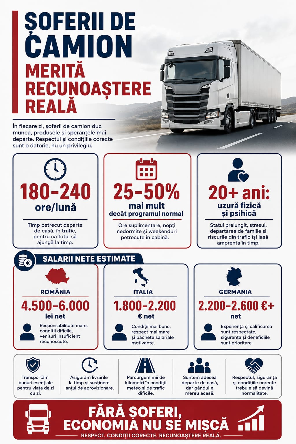 De ce șoferii de camion merit o recunoaștere reală . O analiză sinceră — Navigator Modern