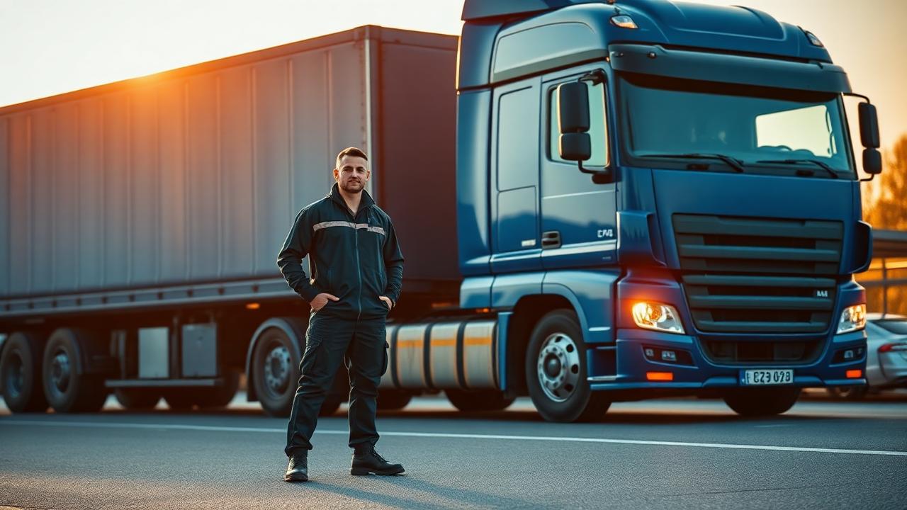 Primii pași ca șofer profesionist de camion — Ghid Navigator Modern